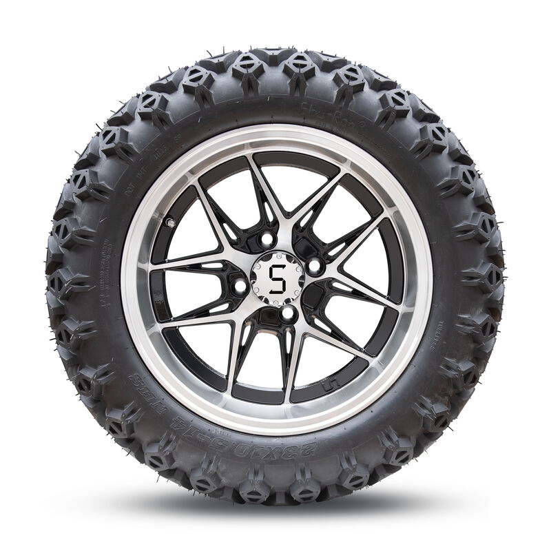 All Weather 14 Inch Golf Cart Tire Designed to Maintain Traction and Performance Across Diverse Environmental Conditions