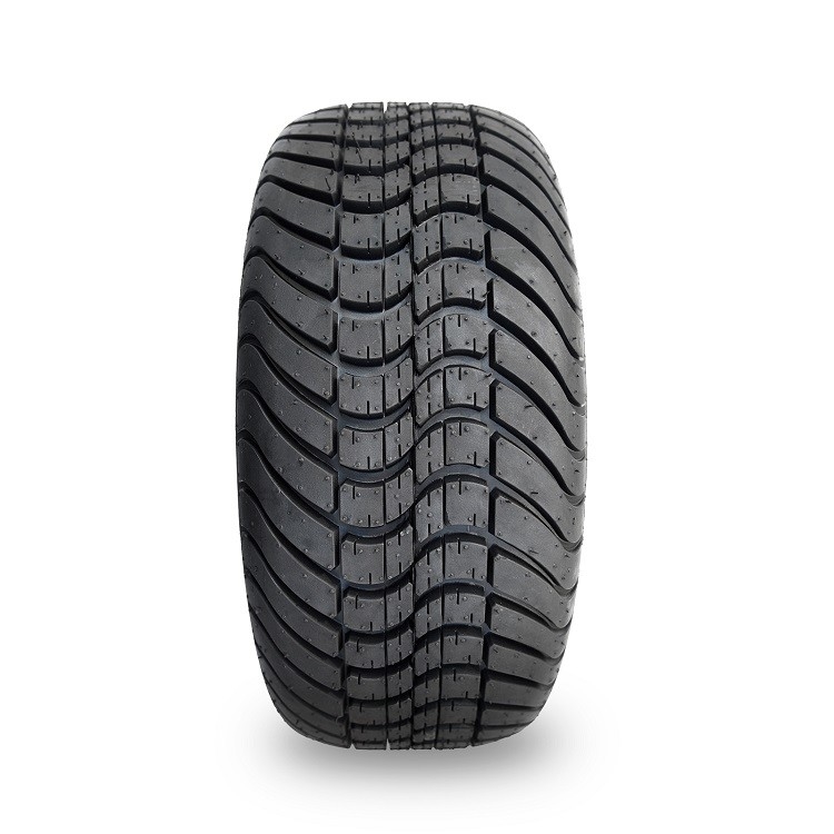 평가된 골프 카트 12 인치 무광택 검정색 바퀴와 215/35-12 거리 타이어 4x4 볼트 패턴 점