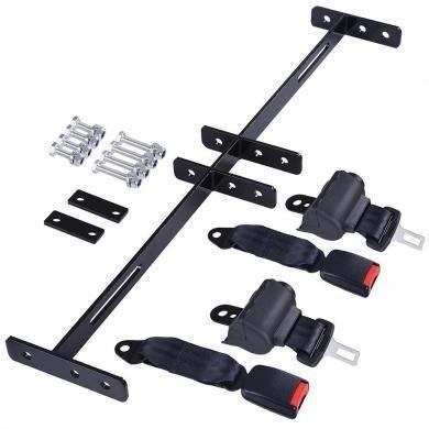 2장 보편적 철회할 수 있는 골프 카트 시트는 EZGO 야마하 특별 열차로 적합한 브라켓 장비를 벨트를 감습니다
