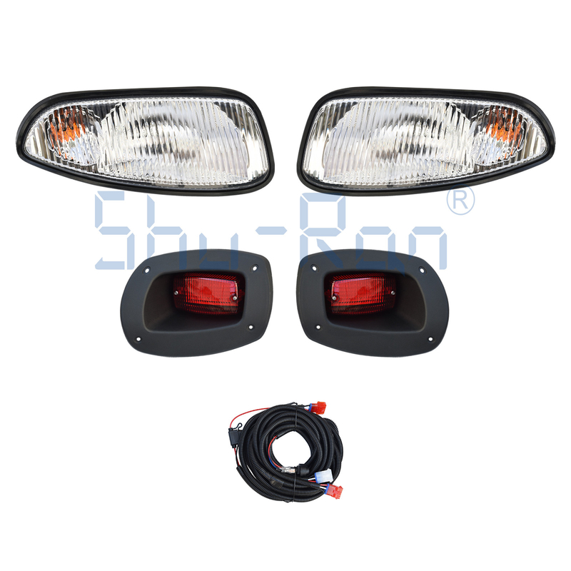 LED 후미등과 EZGO RXV 골프 카트 기초적 가로 법적 할로겐 광 키트