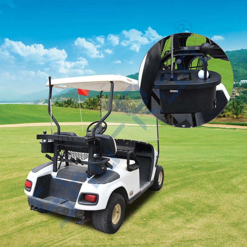 골프 카트 특별 열차 EZGO 야마하를 위한 클럽 깨끗한 보편적인 장착 골프 카트 공 세척기